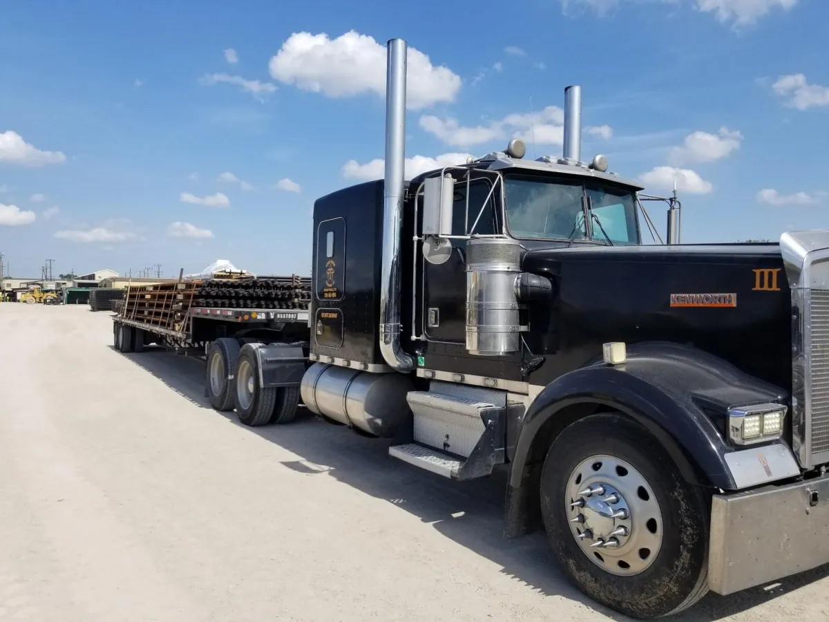 Flatbed hauling